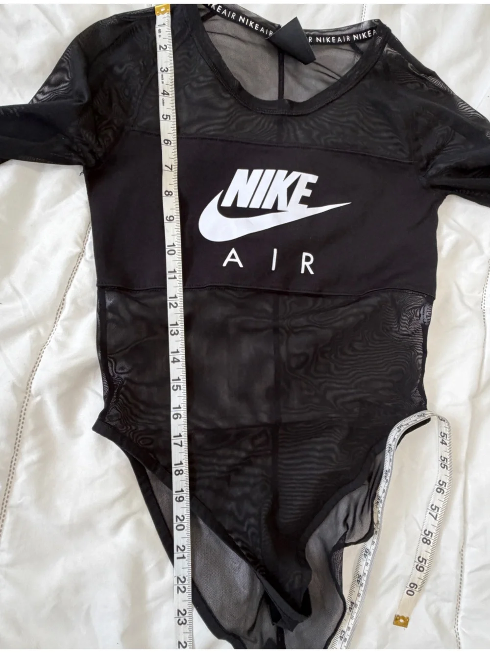 Nike Air women’s  long sleeve mesh bodysuit